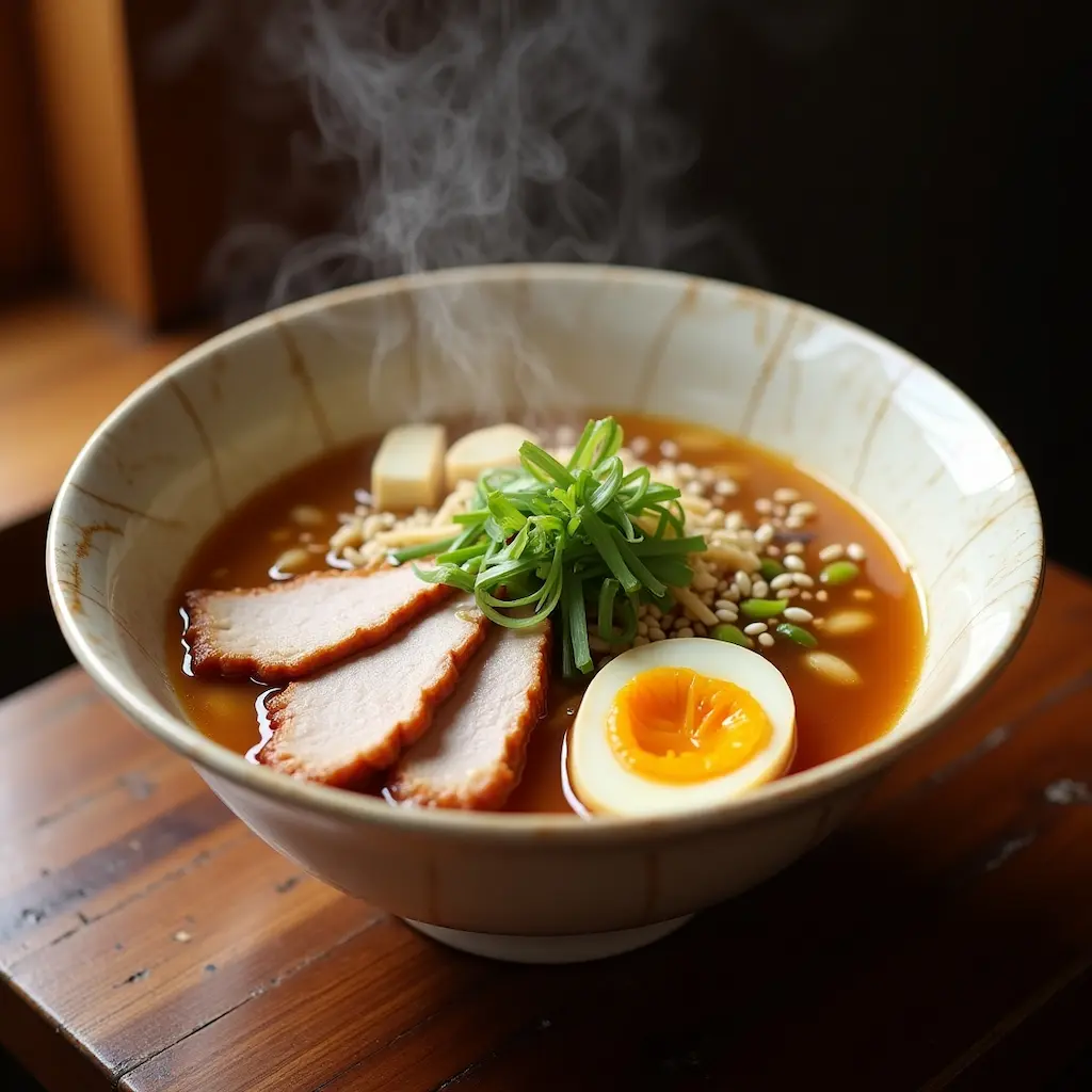 Delicious ramen