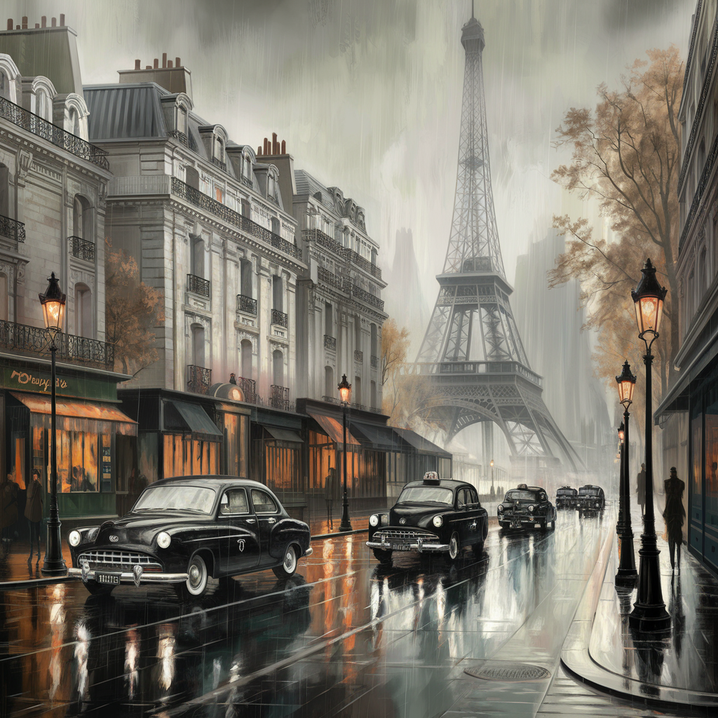 Paris painting